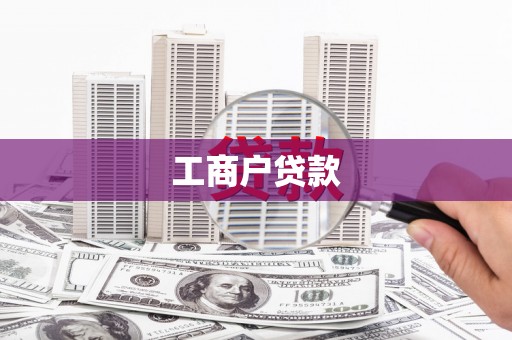 崇左工商户贷款
