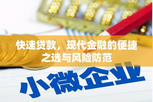 崇左快速贷款，现代金融的便捷之选与风险防范