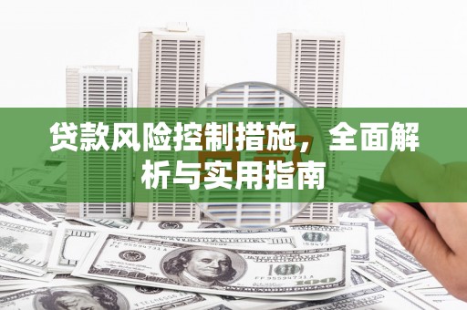 崇左贷款风险控制措施，全面解析与实用指南