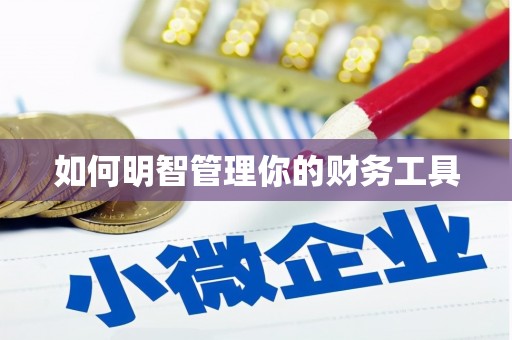 崇左如何明智管理你的财务工具