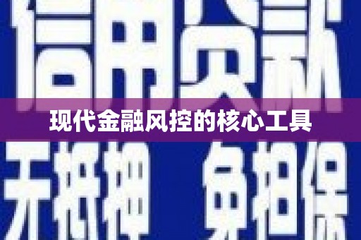 崇左现代金融风控的核心工具
