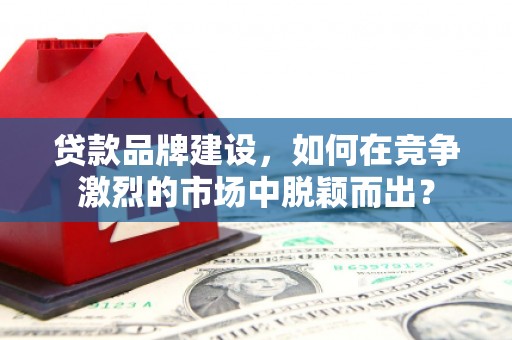 崇左贷款品牌建设，如何在竞争激烈的市场中脱颖而出？