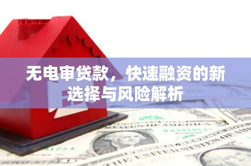 崇左无电审贷款，快速融资的新选择与风险解析
