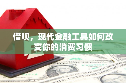 崇左借呗，现代金融工具如何改变你的消费习惯