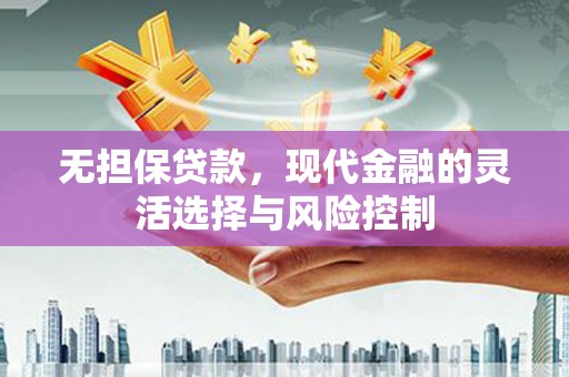 崇左无担保贷款，现代金融的灵活选择与风险控制
