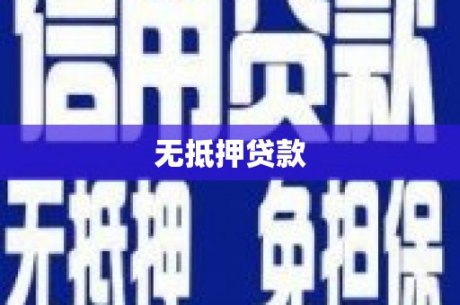 崇左无抵押贷款