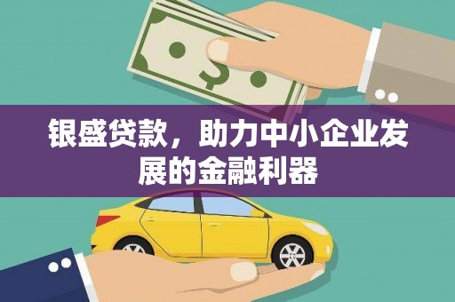 崇左银盛贷款，助力中小企业发展的金融利器