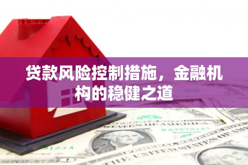 崇左贷款风险控制措施，金融机构的稳健之道