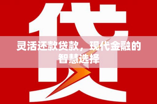 崇左灵活还款贷款，现代金融的智慧选择