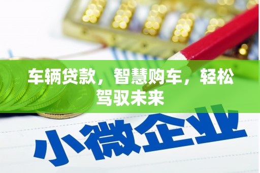 崇左车辆贷款，智慧购车，轻松驾驭未来