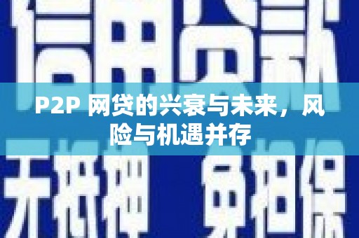 崇左P2P 网贷的兴衰与未来，风险与机遇并存