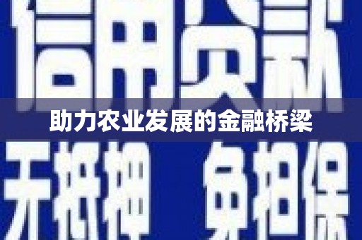 崇左助力农业发展的金融桥梁