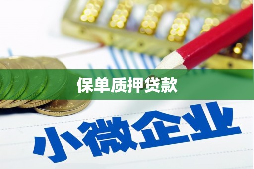 崇左保单质押贷款